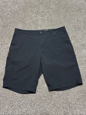 Hurley black shorts size 34” with 8” inseam
